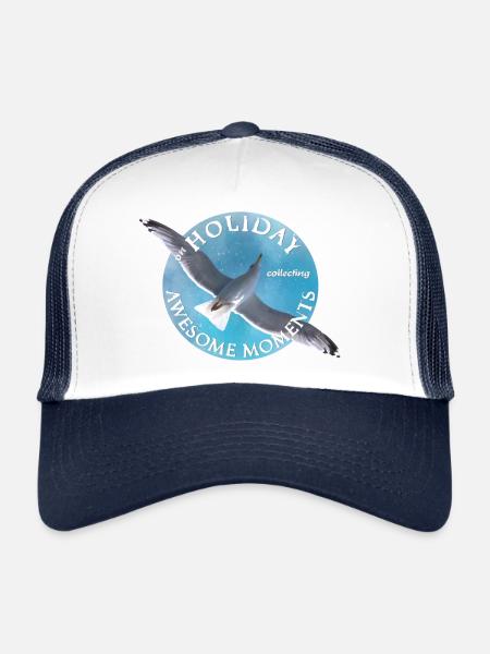 Holidays Travel Leisure - Trucker Cap - white/navy - Front