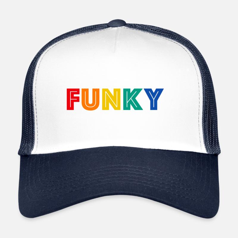 FUNKY Musique Funk Rétro Casquette trucker 