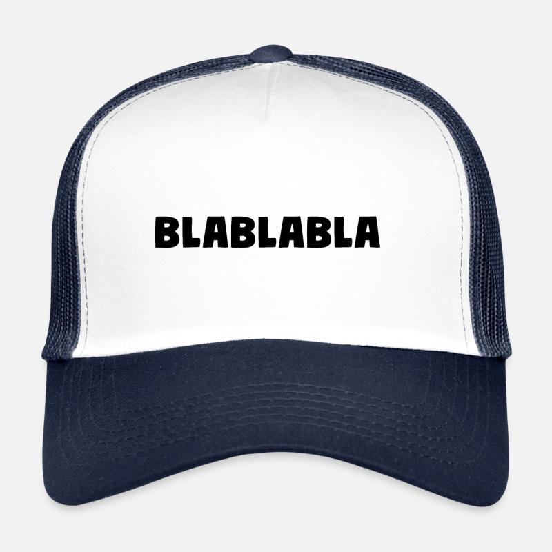 Bla Bla Bla Casquette trucker 