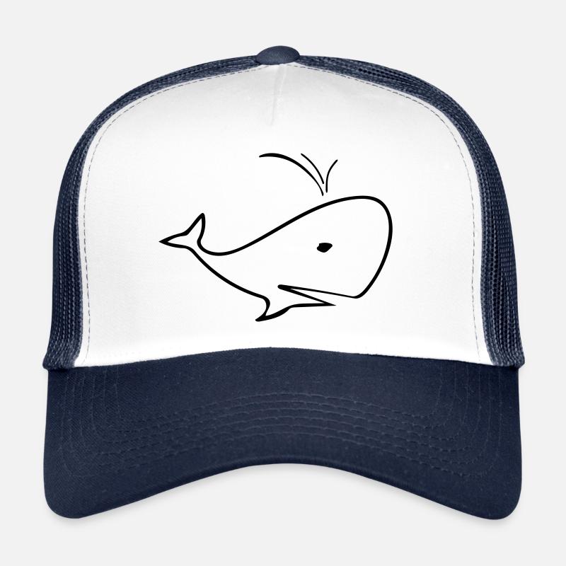 whale Trucker Cap
