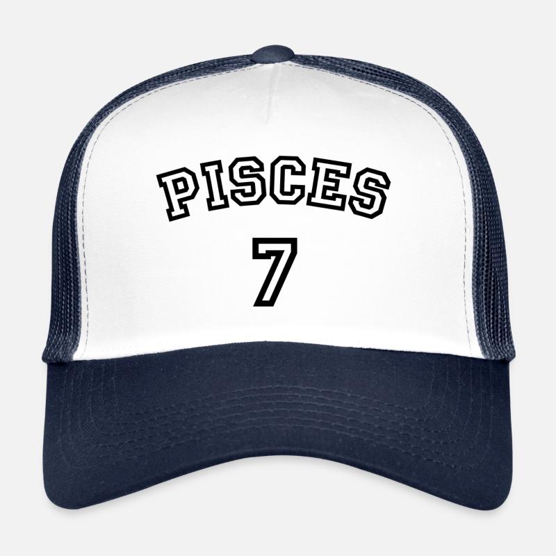 Zodiac Line "Trikot-Style" - Pisces Trucker Cap