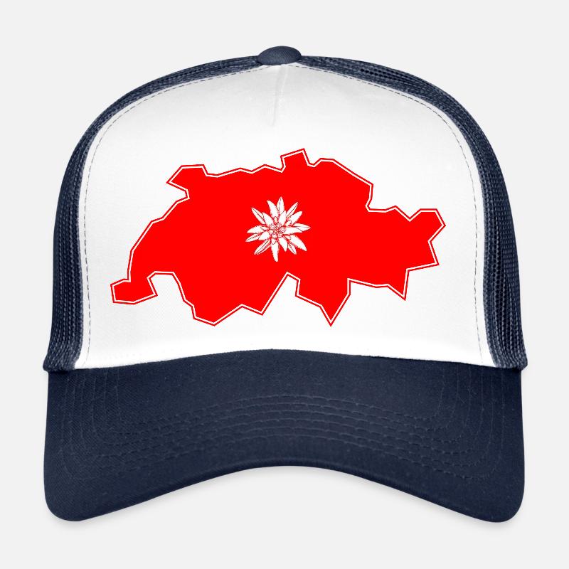 Swiss flag Trucker Cap