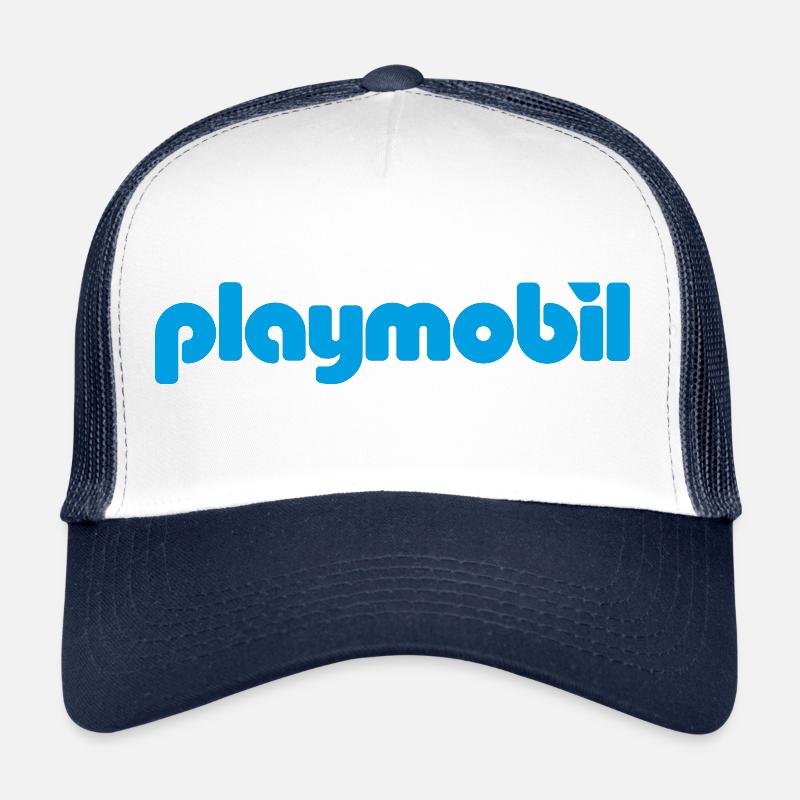 Playmobil Logo Classic - Trucker Cap - white/navy