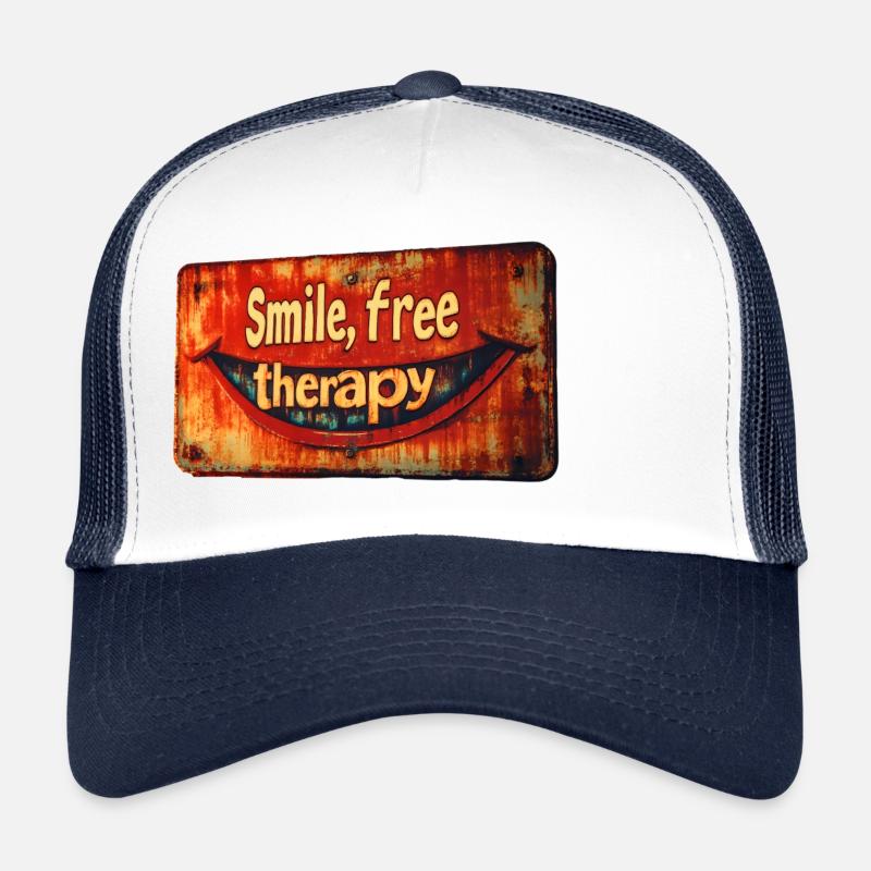 Thérapie sans sourire Casquette trucker 