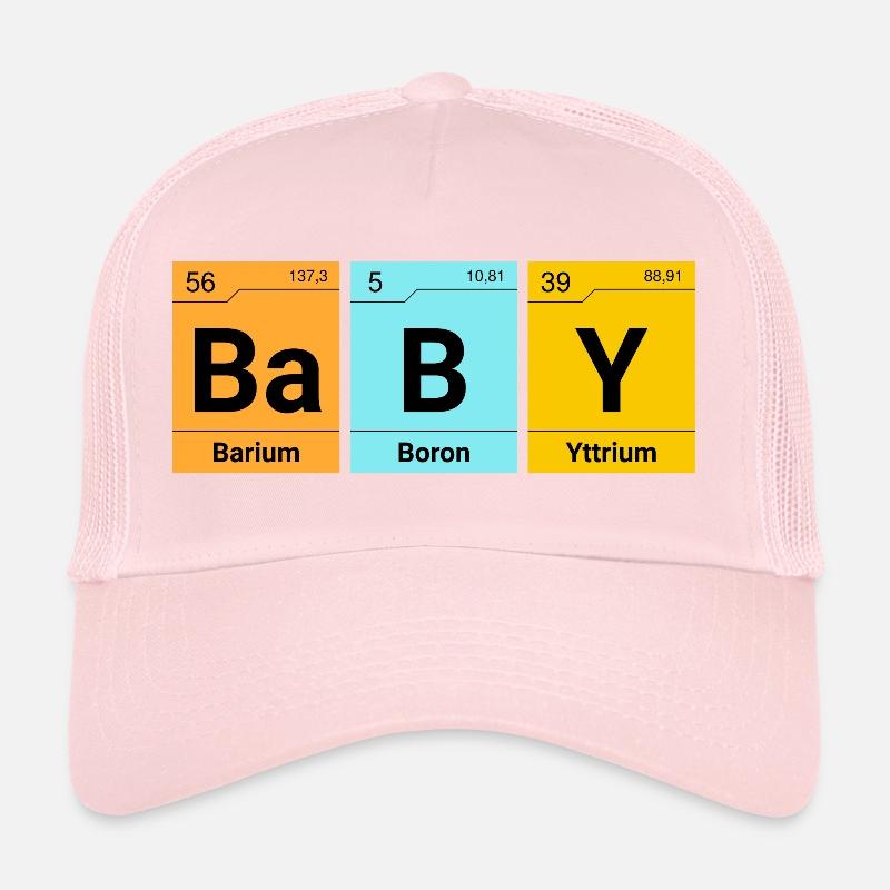 Baby chemistry elements Trucker Cap