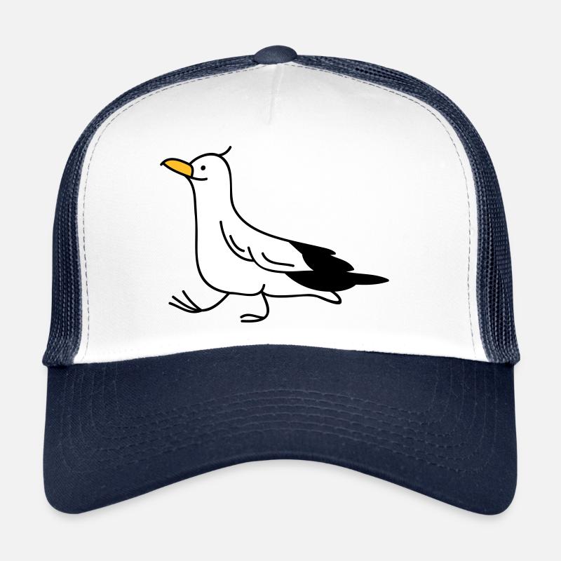goéland drôle Casquette trucker 