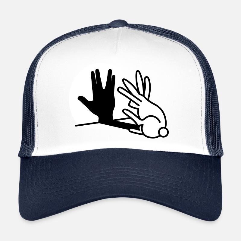 Canine Shadow Hand Volcanic Greeting trekkie Trucker Cap