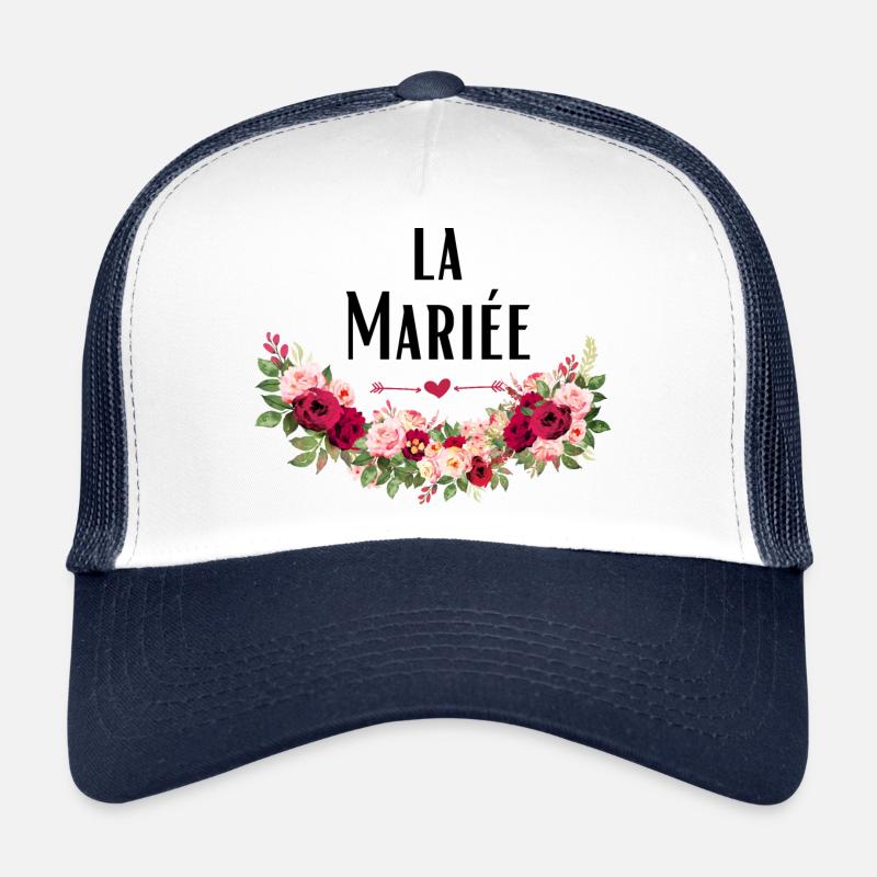 la Mariée evjf t-shirt assorti Casquette trucker 