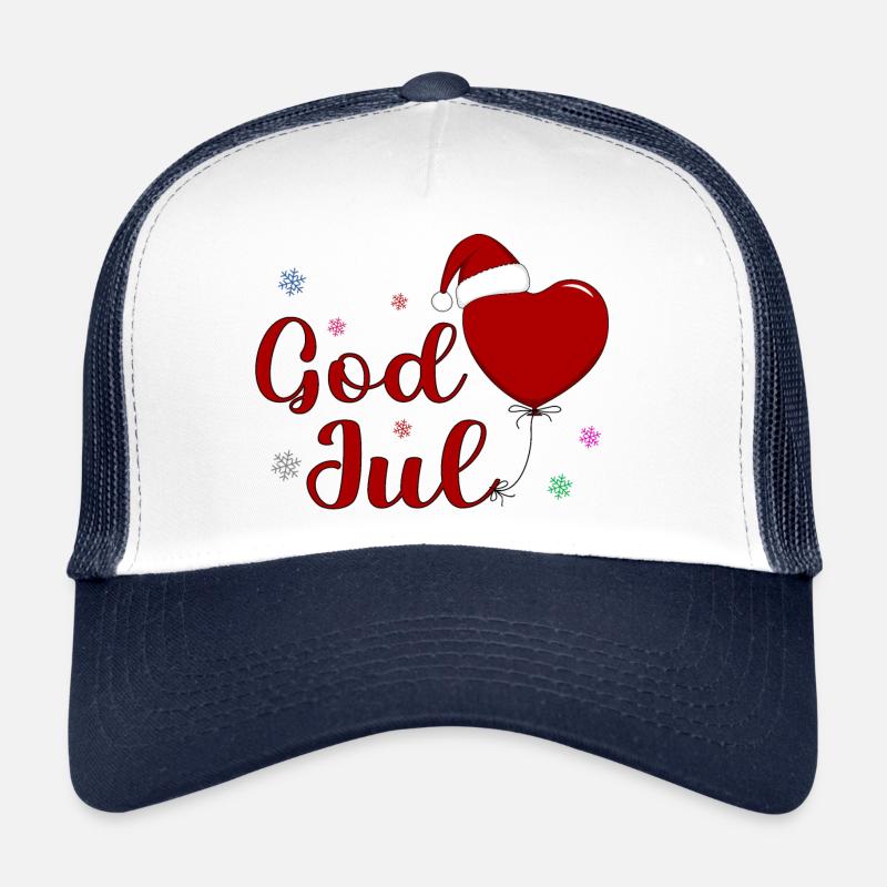 God Joul Weihnachtsfeier Trucker Cap