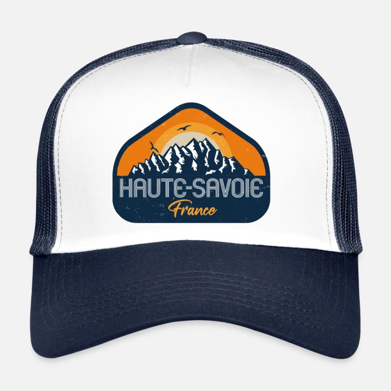Haute Savoie - Trucker Cap - white/navy