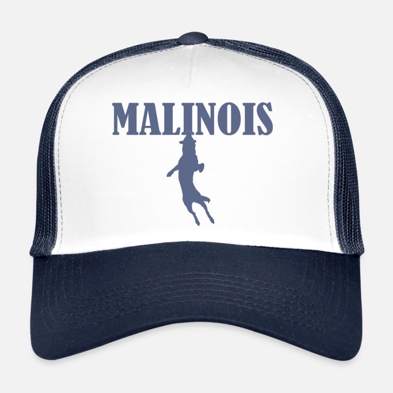 Belgischer Schäferhund marineblau Trucker Cap
