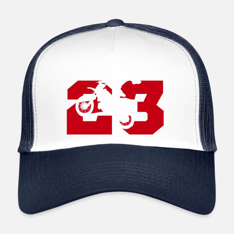 Moto 23 biker Trucker Cap