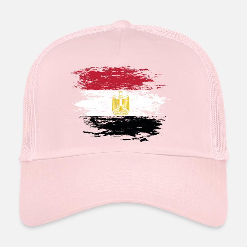 Drapeau égyptien utilisé Casquette trucker 
