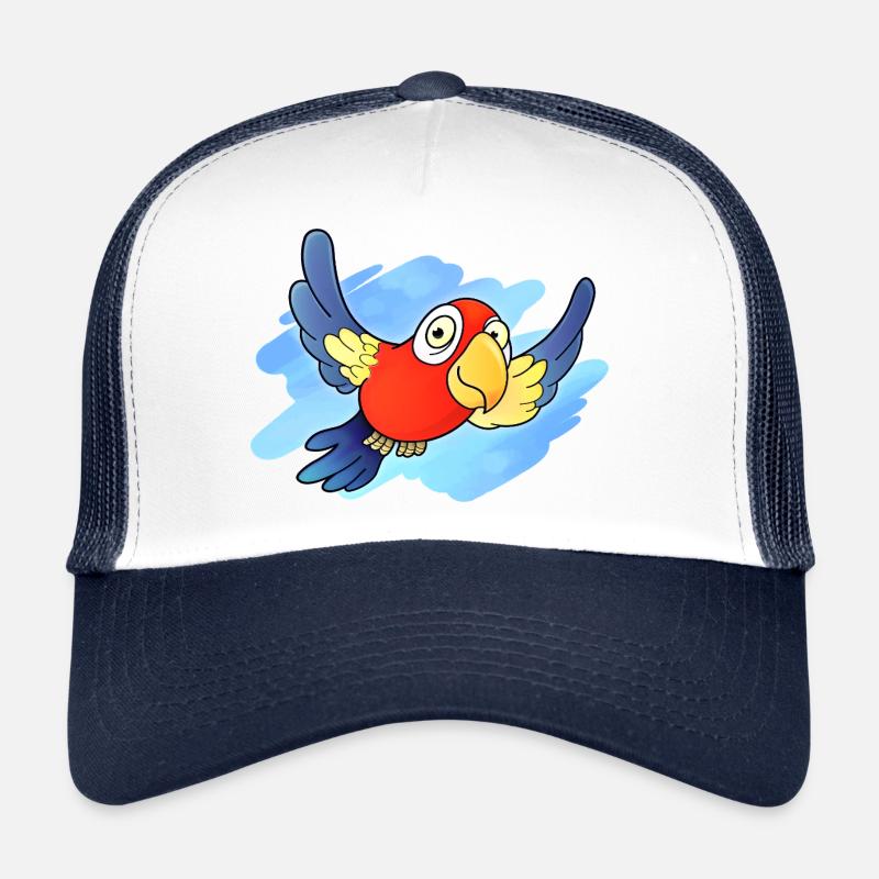 Papagei (Himmel) Trucker Cap