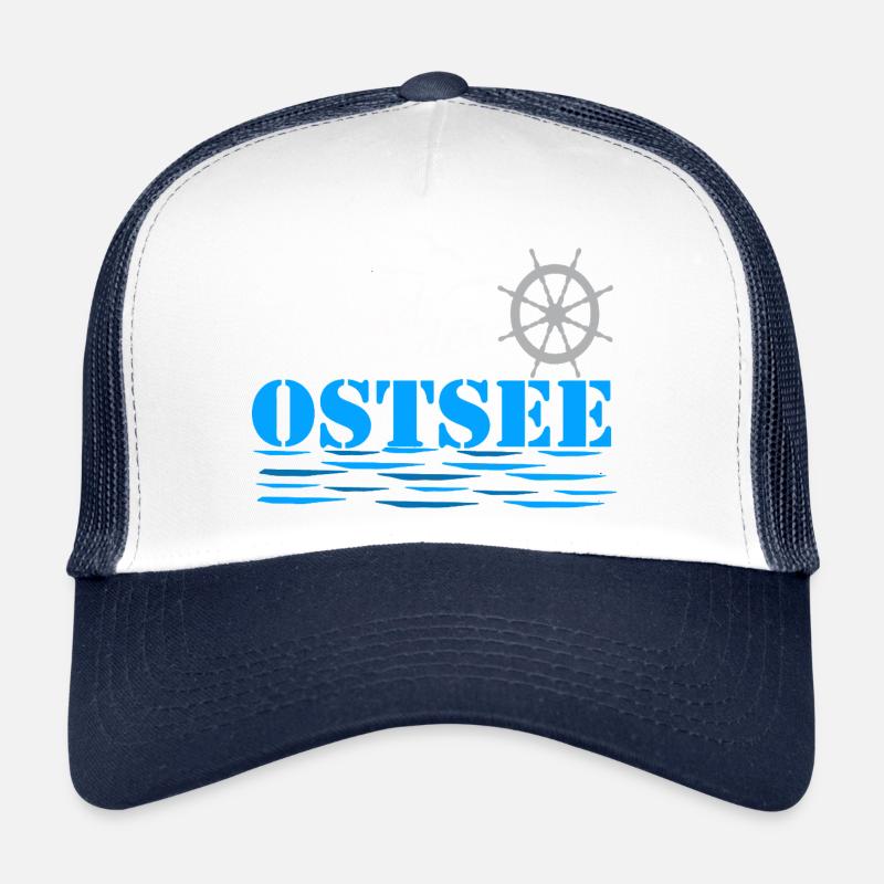 Baltic Sea Child Nautical Logo Trucker Cap