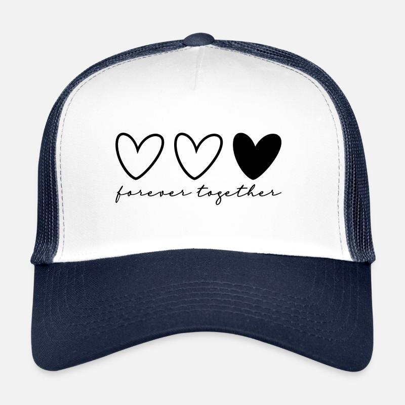 3 Hearts Partners Partie 1 sur 3 Casquette trucker 