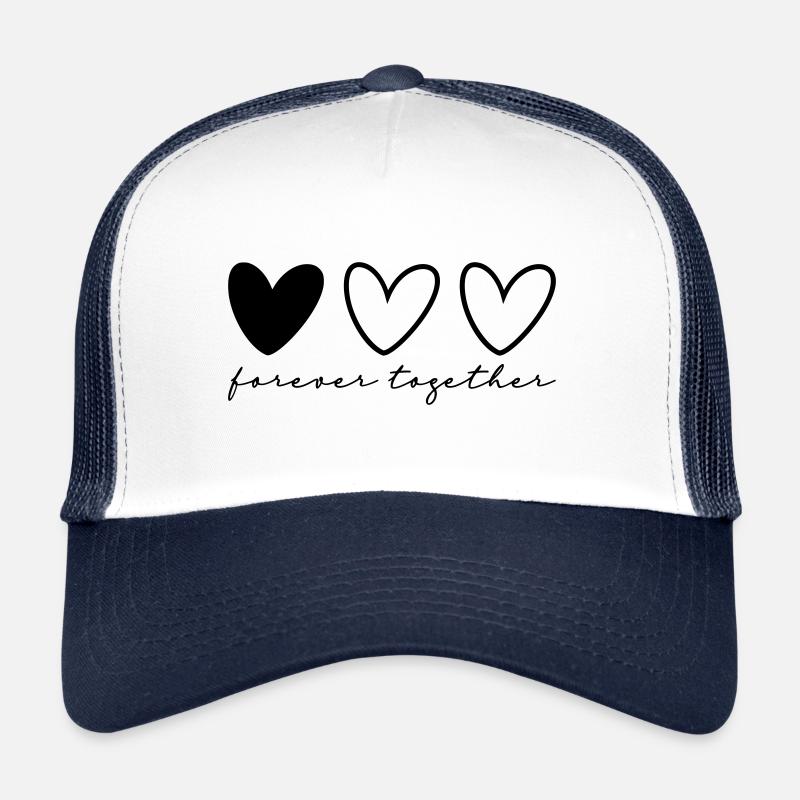 3 Hearts Partners Partie 3 sur 3 Casquette trucker 