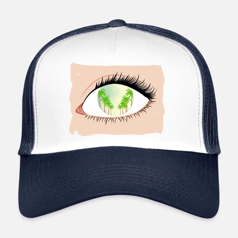 Palm trees in sight Trucker Cap