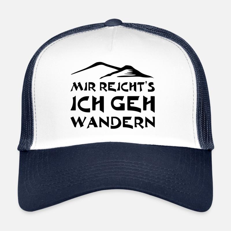 Mir reicht's ich gehe wandern Trucker Cap