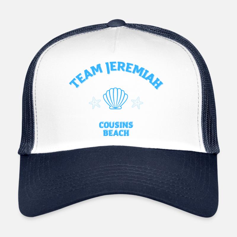 Équipe Jeremiah Cousins Beach L’été je suis devenu Casquette trucker 