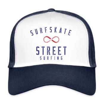 Surfskate - Street Surfing - Trucker Cap - white/navy - Front