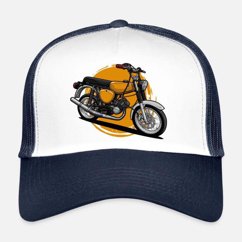 S51 (jaune) // Illustration Casquette trucker 