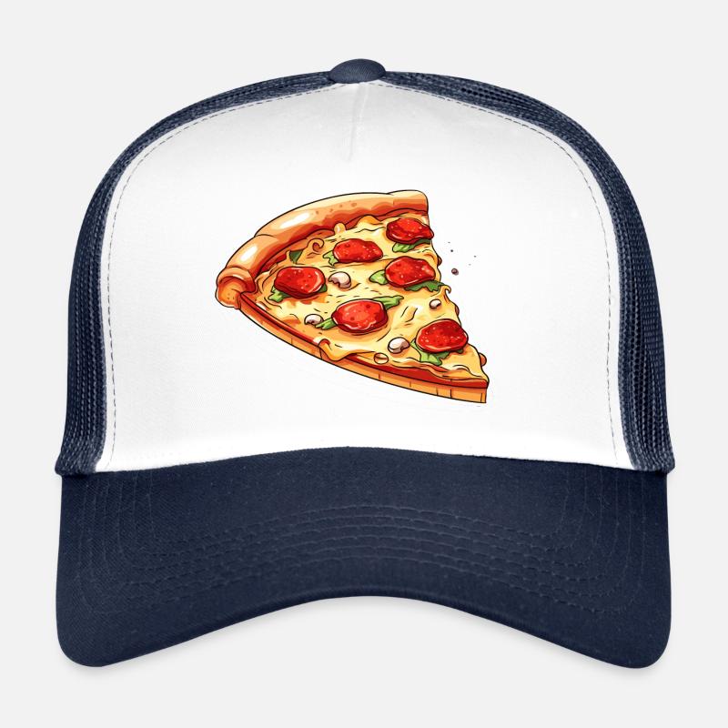 Délicieuse pizza ! Casquette trucker 