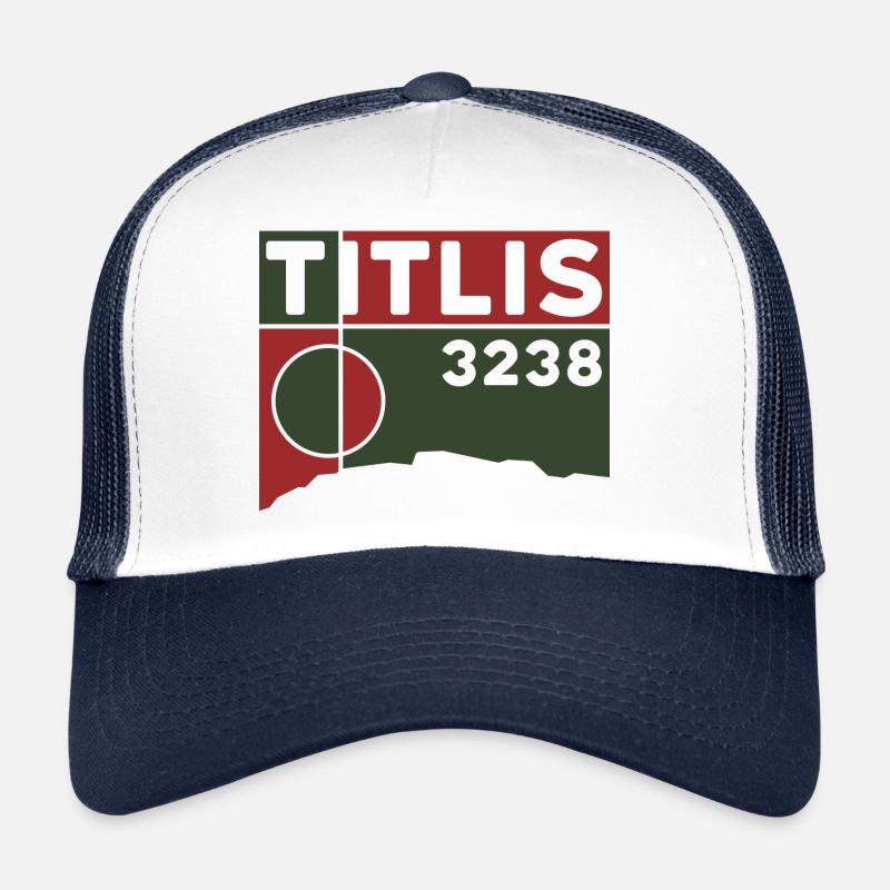 Titlis Finisher Höhe Wandern Wanderung Engelberg Trucker Cap