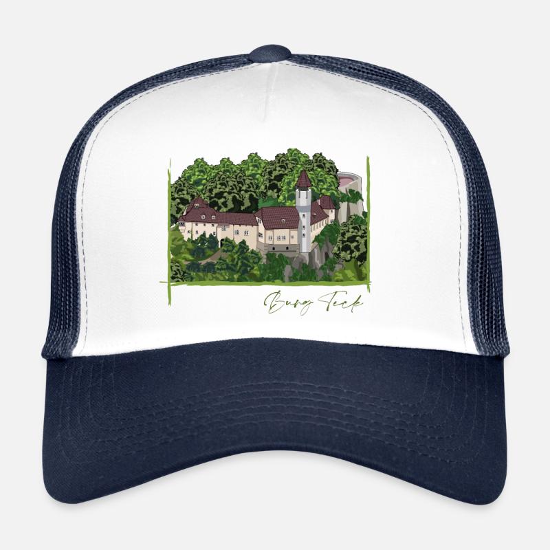 Teck Castle // Illustration Trucker Cap