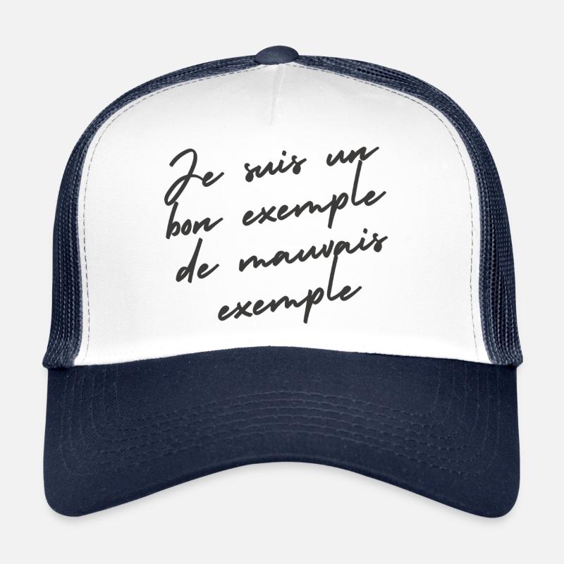 exemple Casquette trucker 