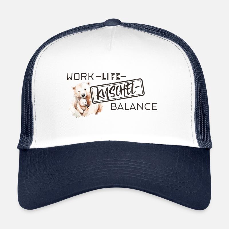 Work-Life-Kuschel-Balance Trucker Cap