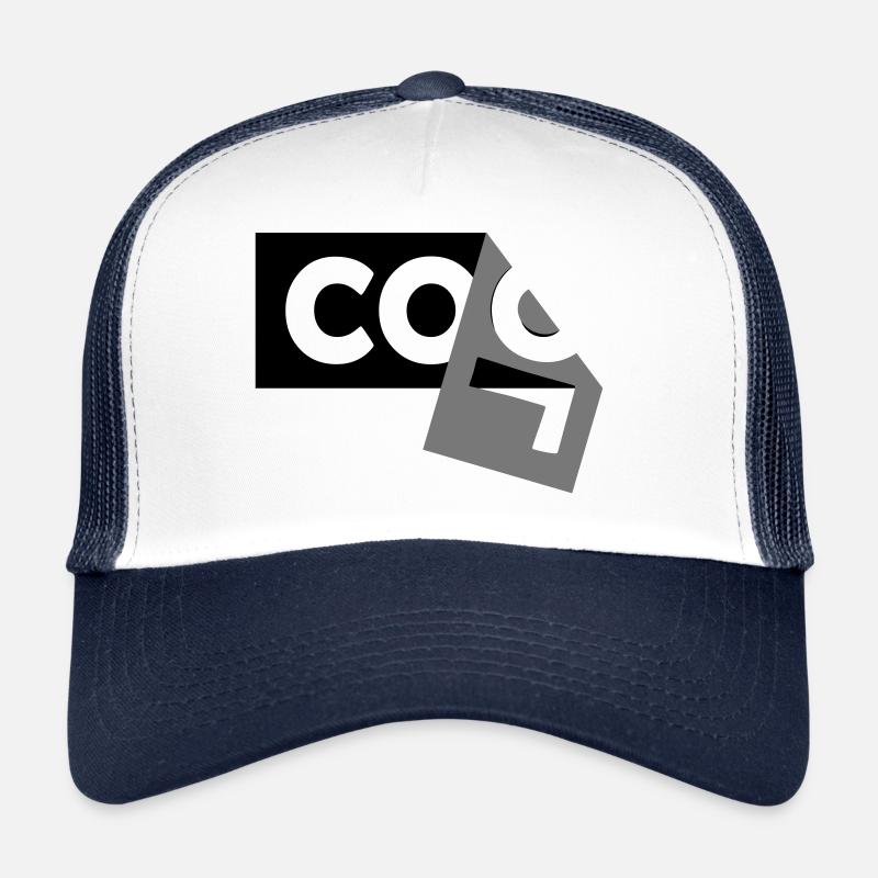 Halb abgerissenes Design Trucker Cap