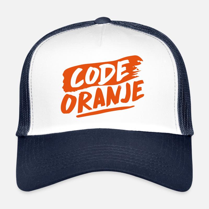 Code orange Casquette trucker 