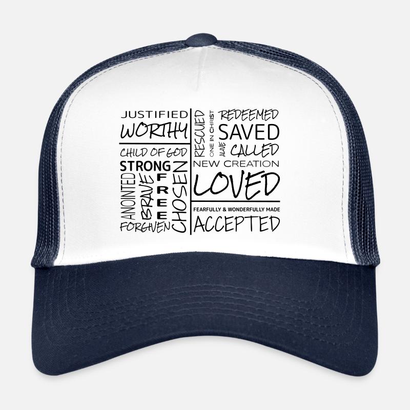 Identité en Christ Casquette trucker 