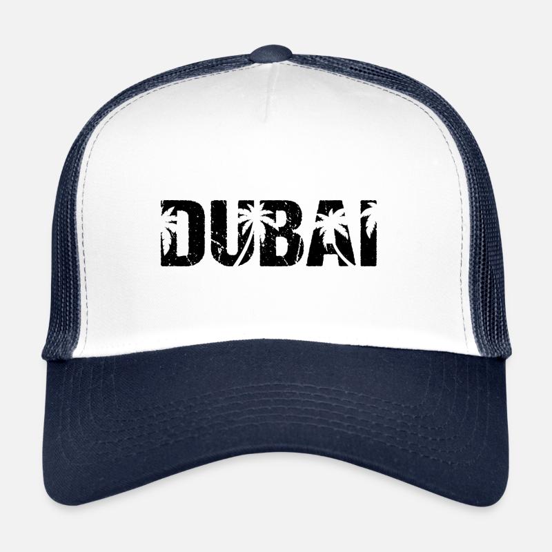 Palmiers de Dubaï Casquette trucker 