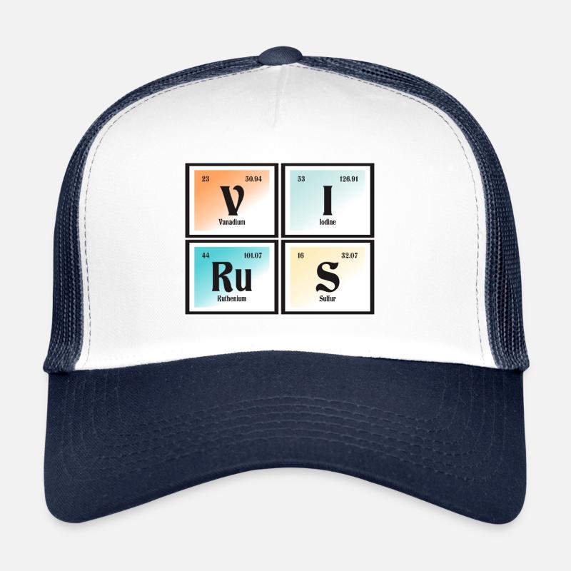 Viren-| Periodensystem der Elemente Trucker Cap