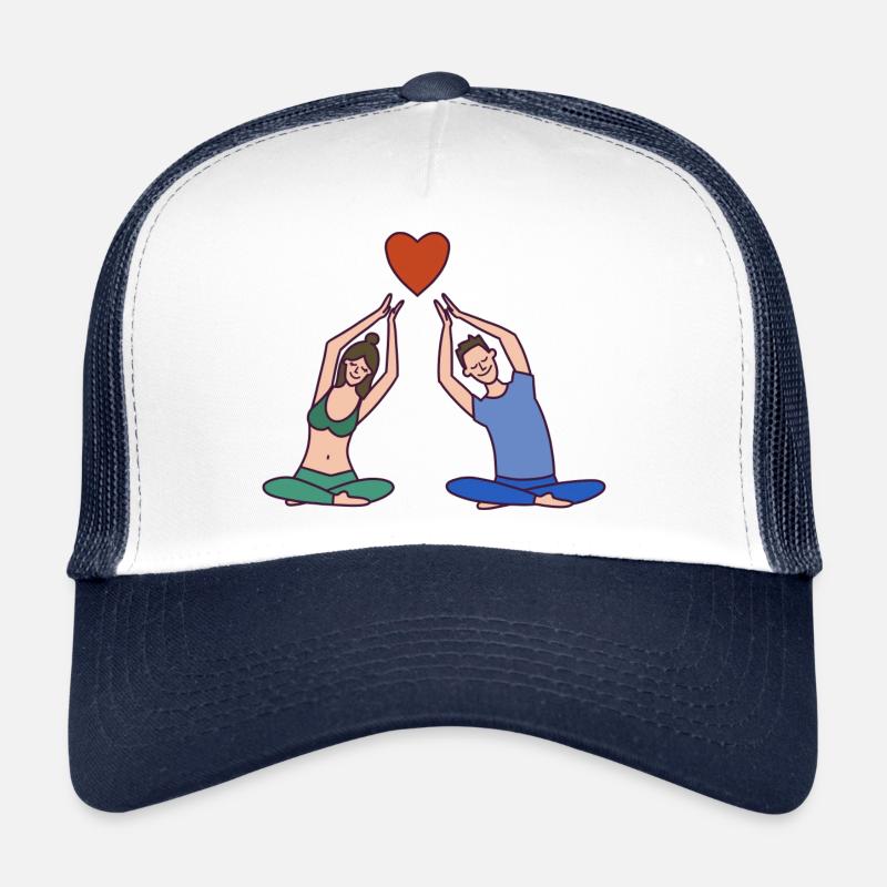 YOGA DE LA SAINT-VALENTIN Casquette trucker 