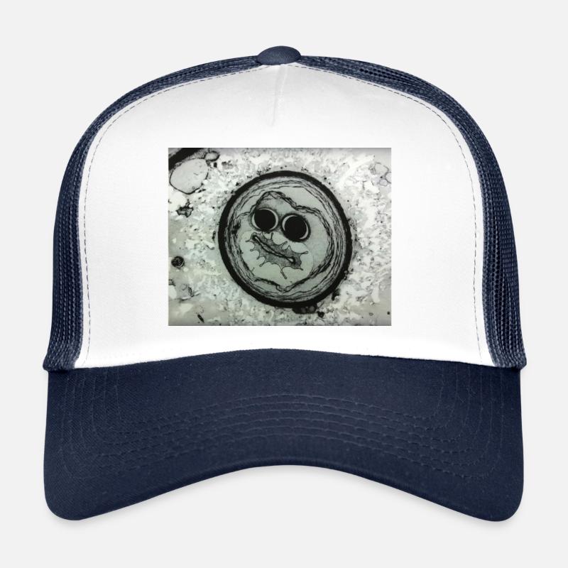 Planetengesicht mit Sonnenbrille Trucker Cap