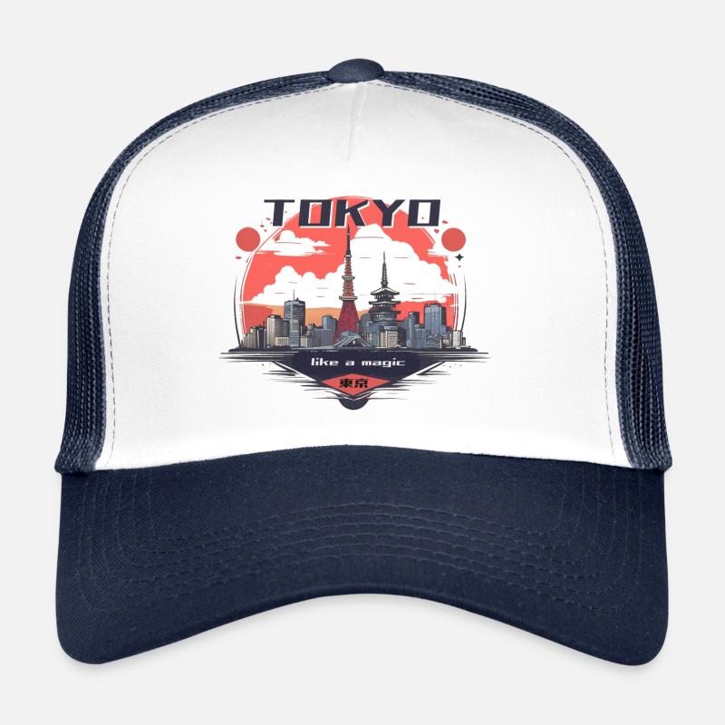 Tokyo City is Like a Magic Trucker Cap
