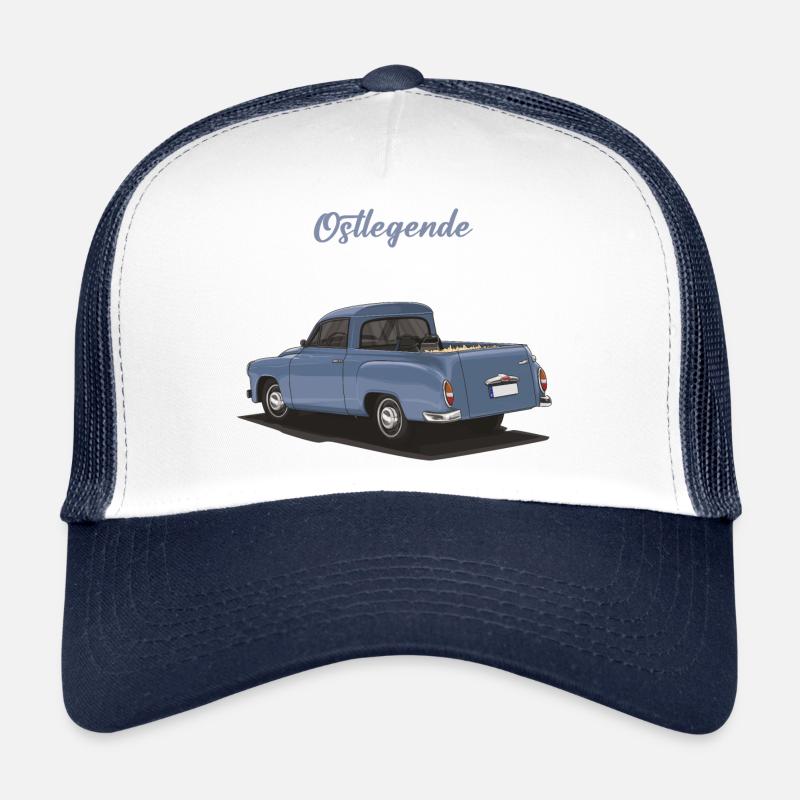 Pick-up GDR // Illustration Casquette trucker 