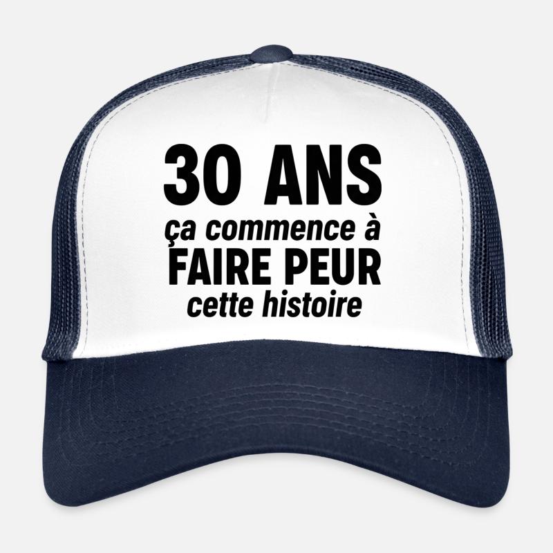 30 ans Casquette trucker 