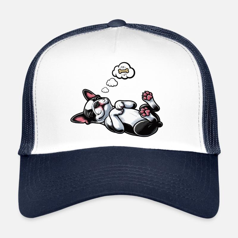 Boston Terrier Propriétaire de Boston Terrier Bostie Casquette trucker 