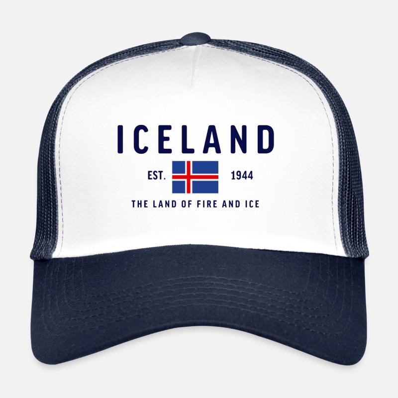 Iceland Classic - Trucker Cap - white/navy