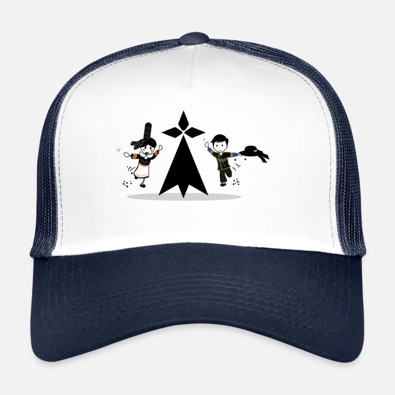 une hermine et les bretons cadeau Casquette trucker 