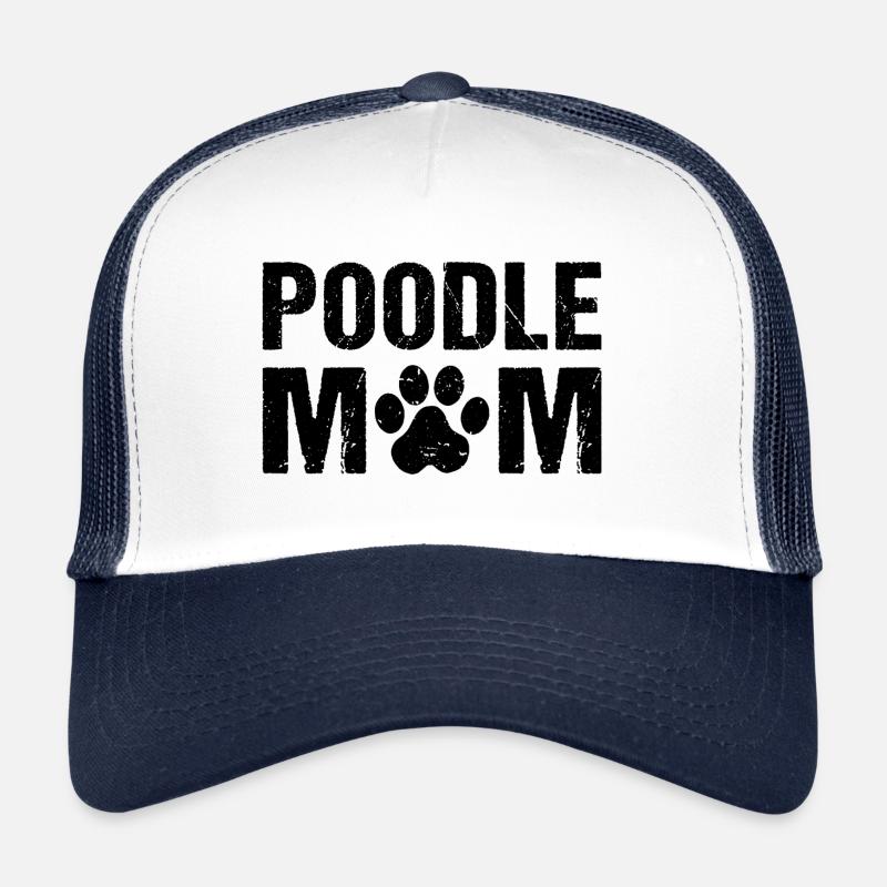 Poodle Mom Pudel Hunde Trucker Cap