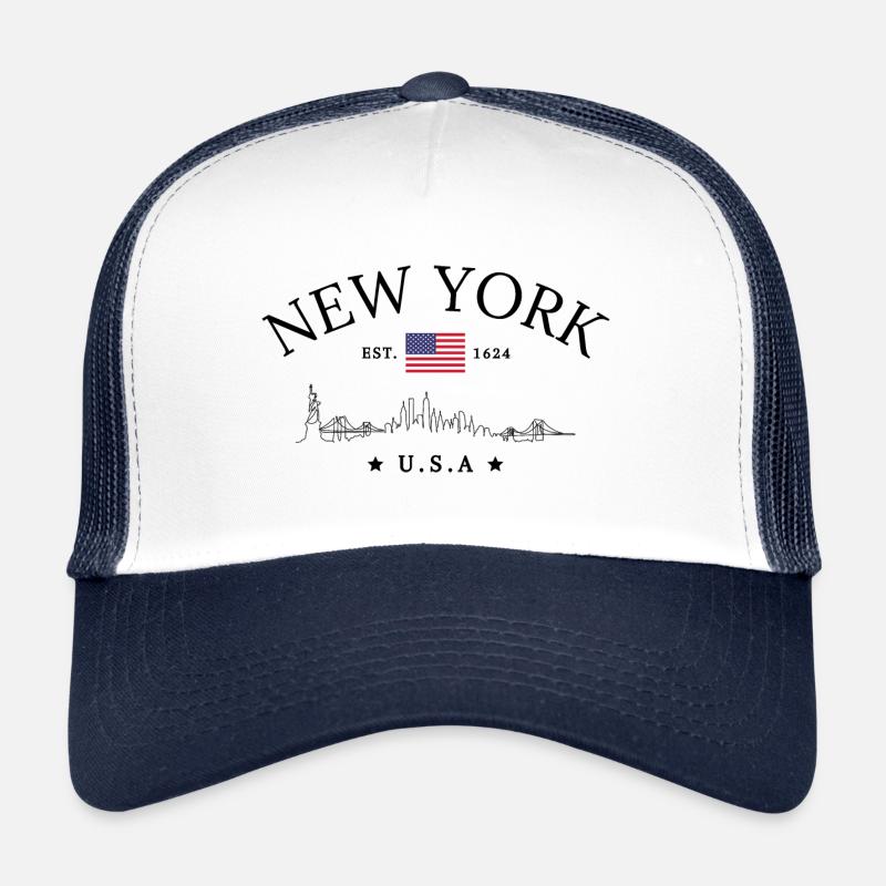 New York Est.1624 Classique Casquette trucker