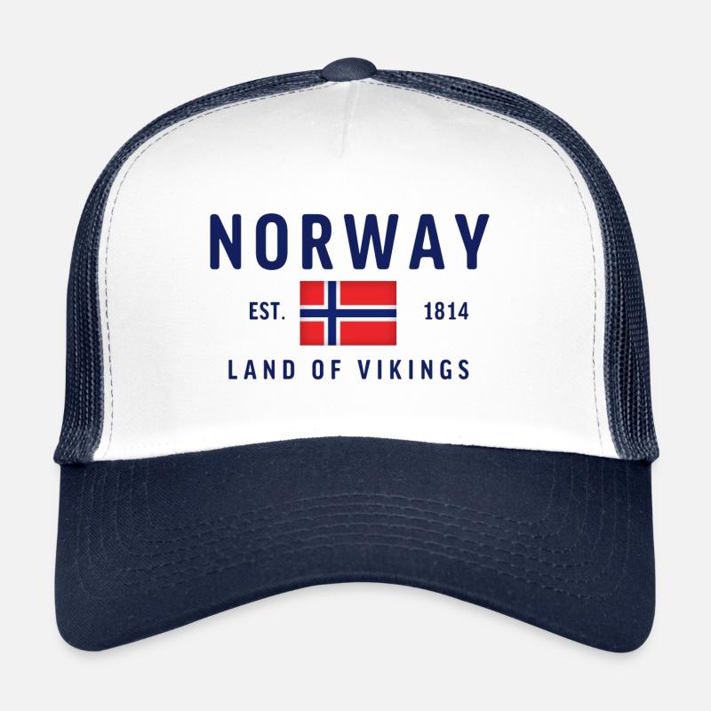Norvège, terre des Vikings Casquette trucker 
