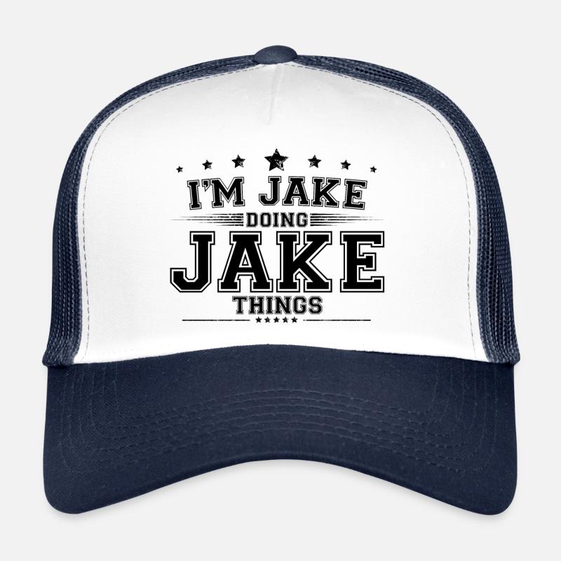 i’m Jake doing Jake things Trucker Cap