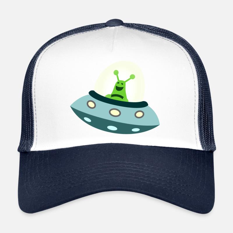 Un extraterrestre dans l’OVNI Casquette trucker 