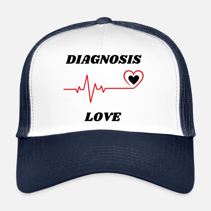 Diagnostic Amour Casquette trucker 